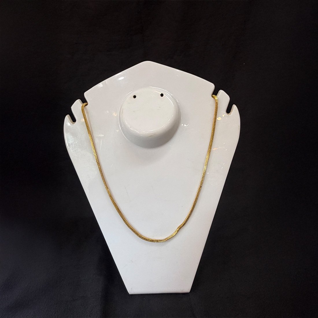 Silver Floral Charm Anklet Delicate