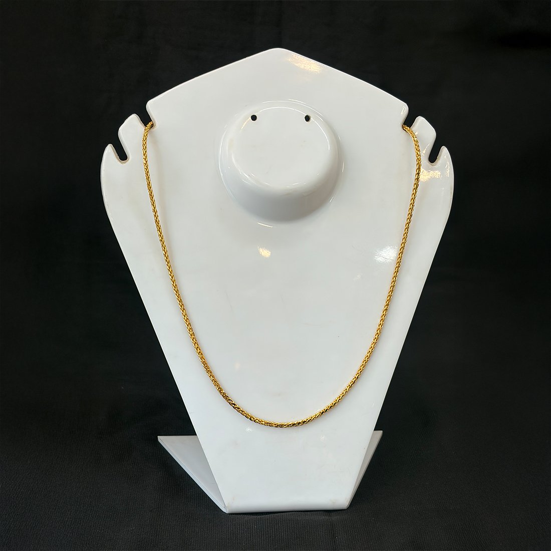 Pink Buds Evil Eye Silver Anklet