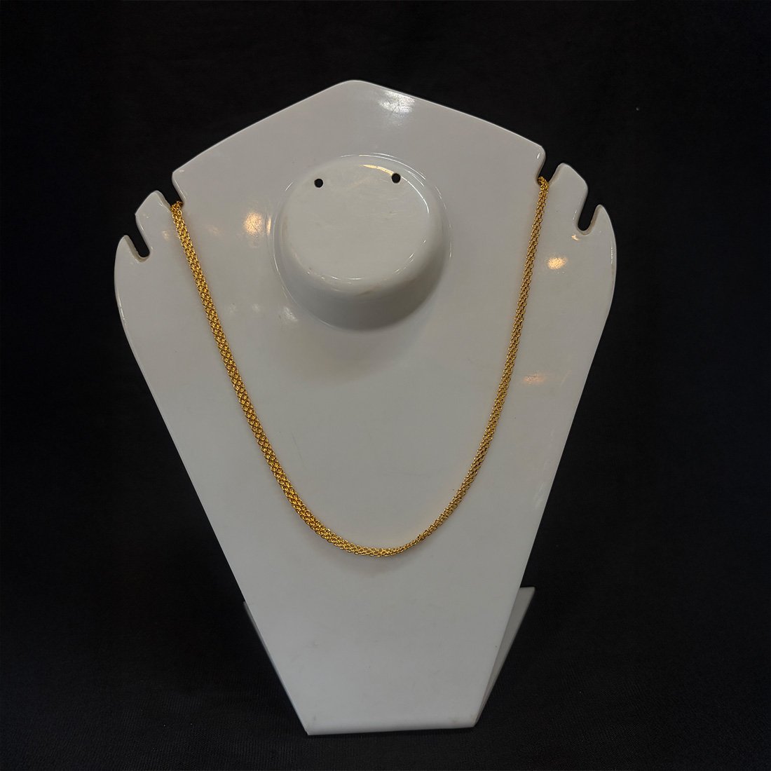 Pink Buds Evil Eye Silver Anklet