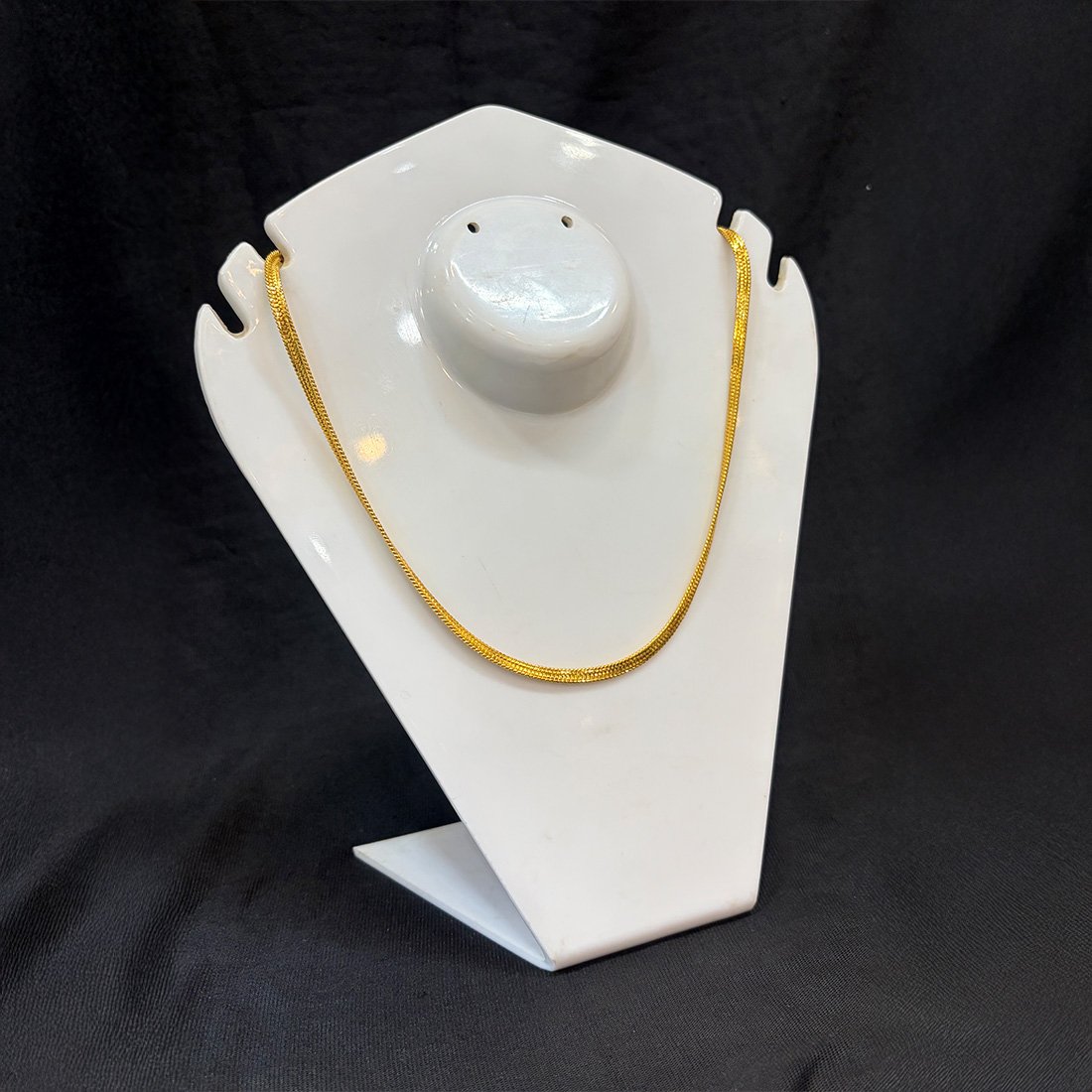 Light Blue Buds Evil Eye Silver Anklet