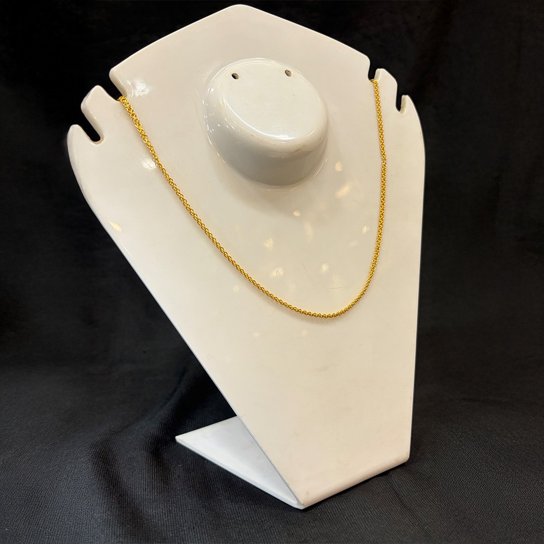 Pink Buds Evil Eye Silver Anklet