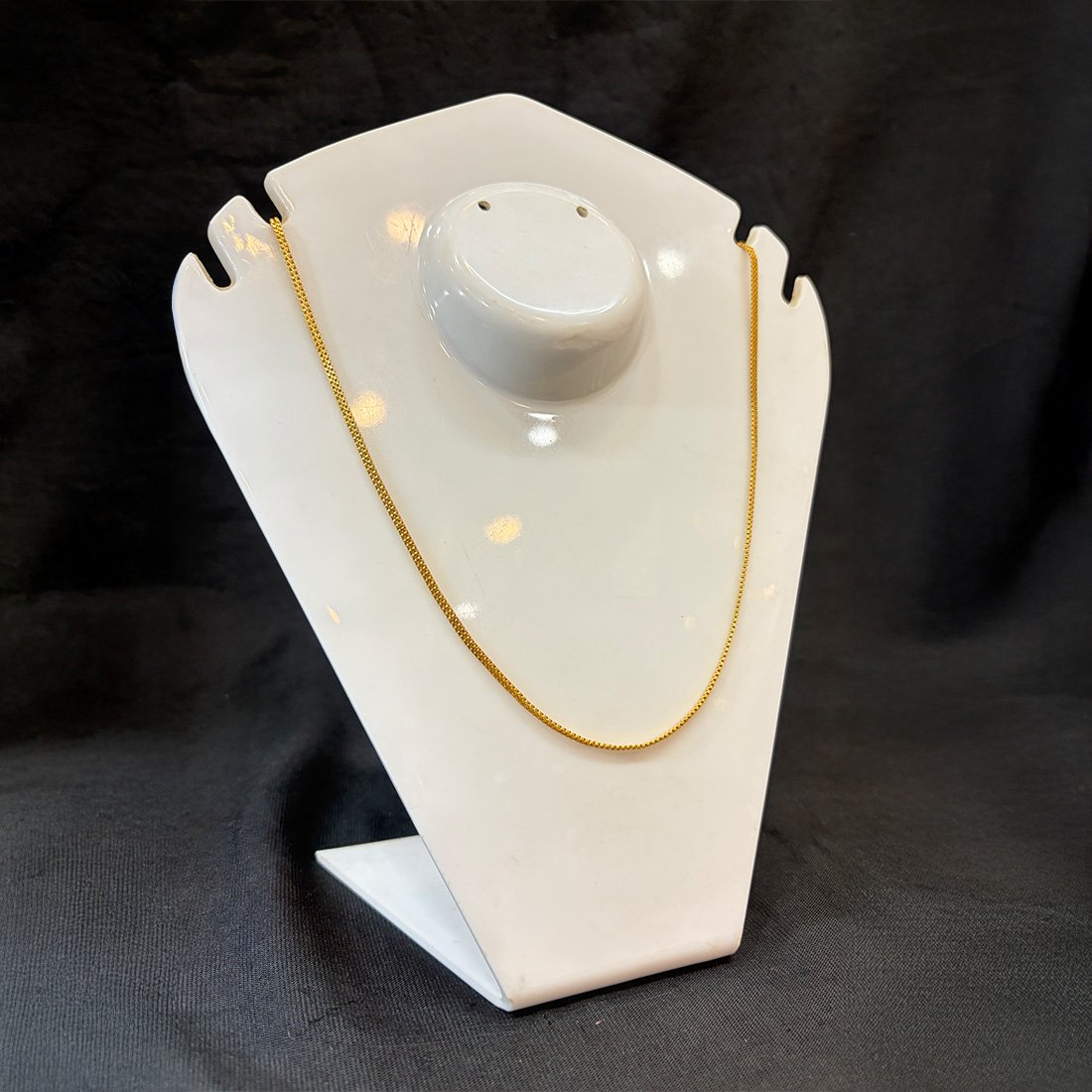 Light Blue Buds Evil Eye Silver Anklet