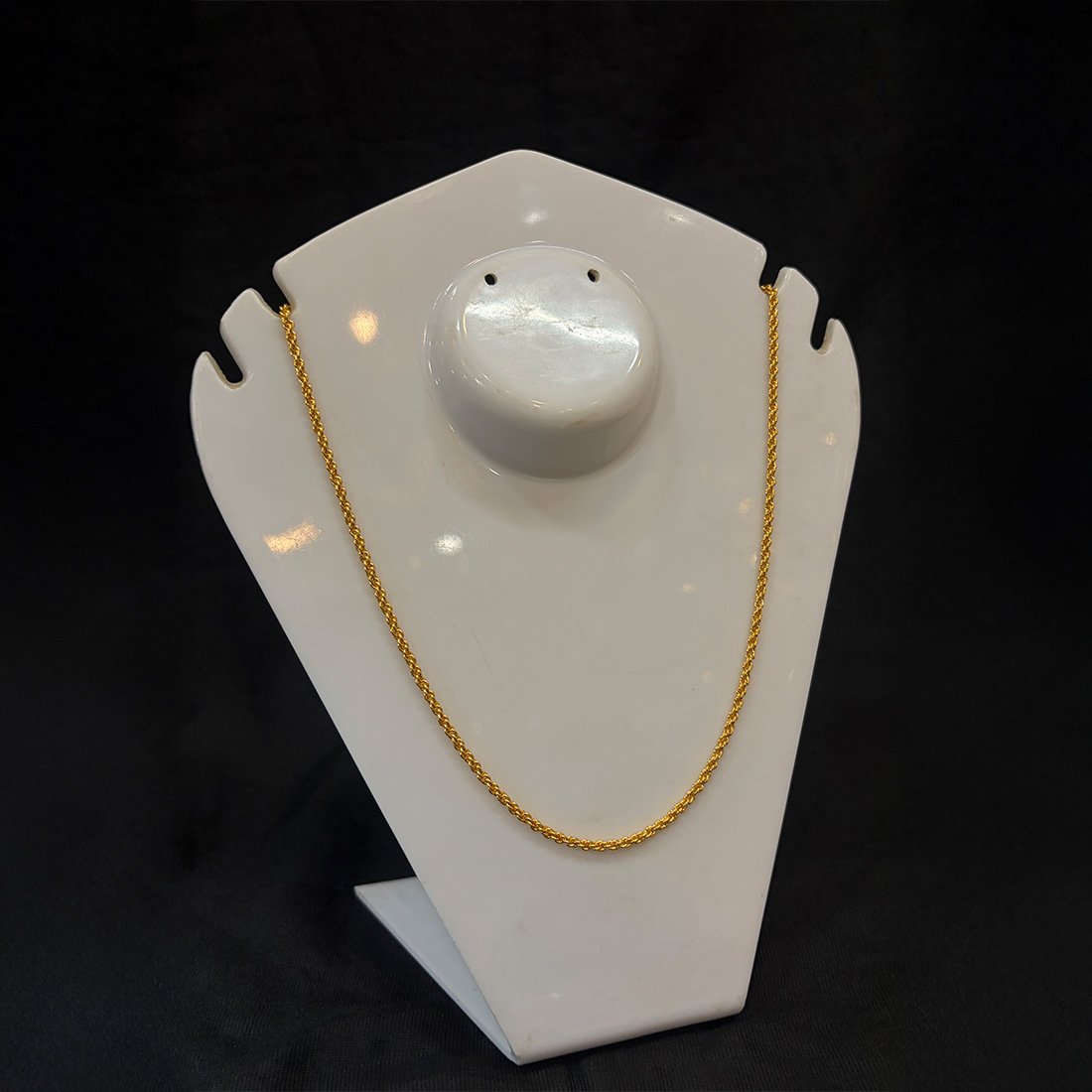 Pink Buds Evil Eye Silver Anklet