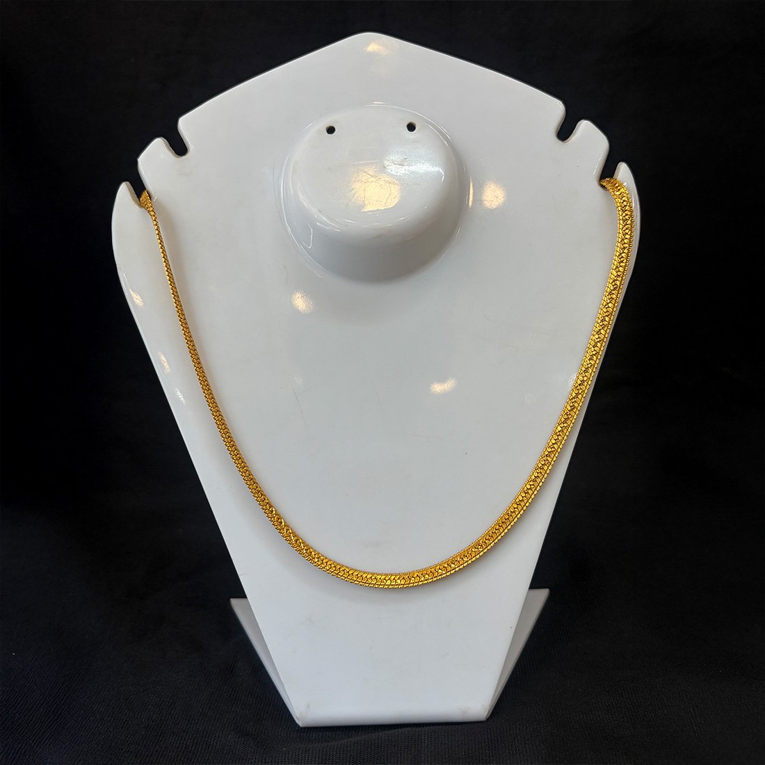 Pink Buds Evil Eye Silver Anklet