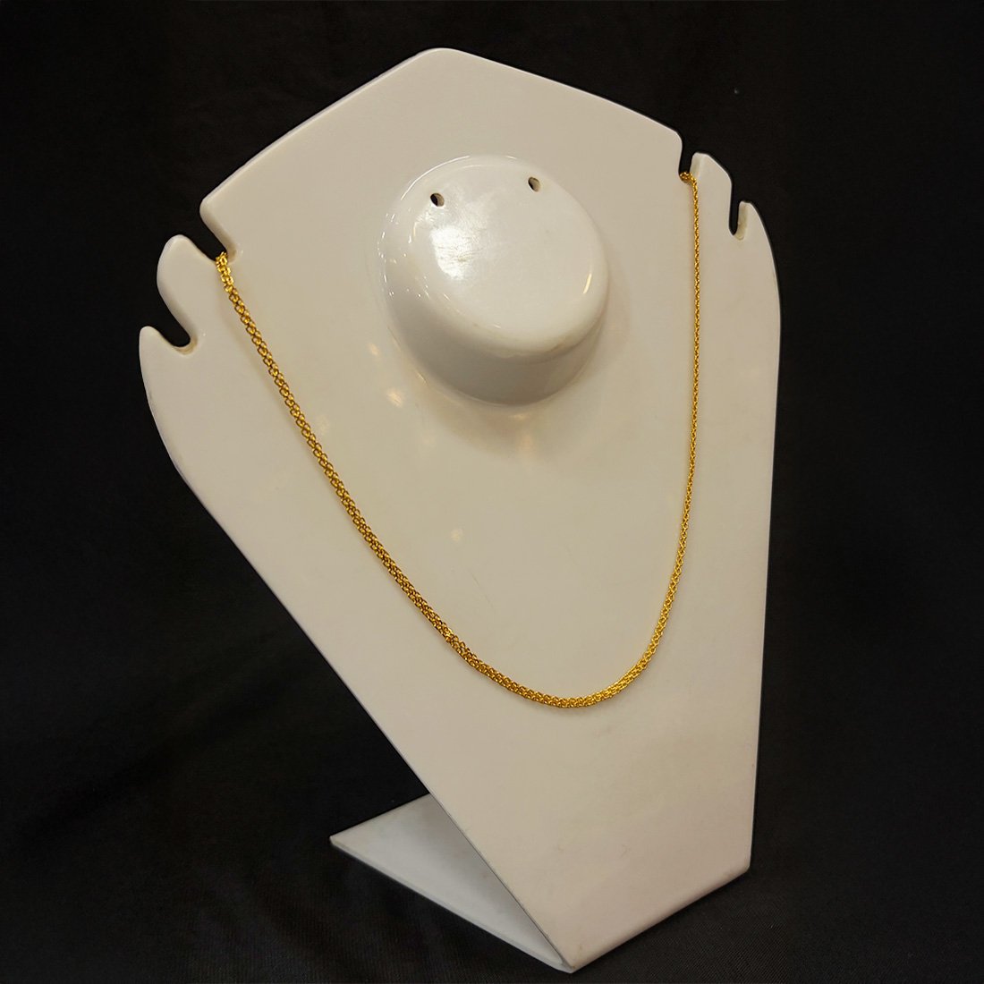 Light Blue Buds Evil Eye Silver Anklet