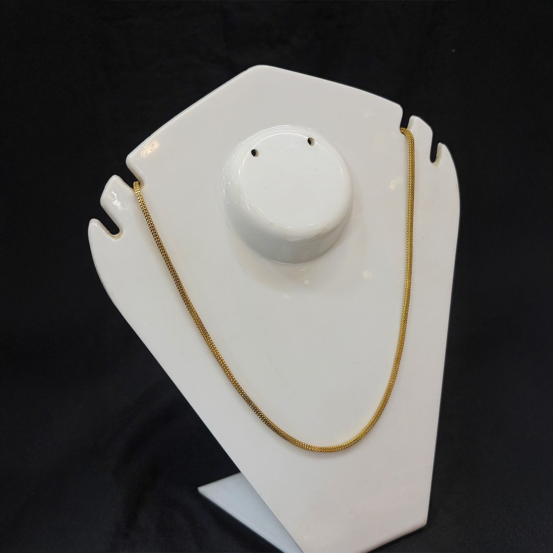 Pink Buds Evil Eye Silver Anklet