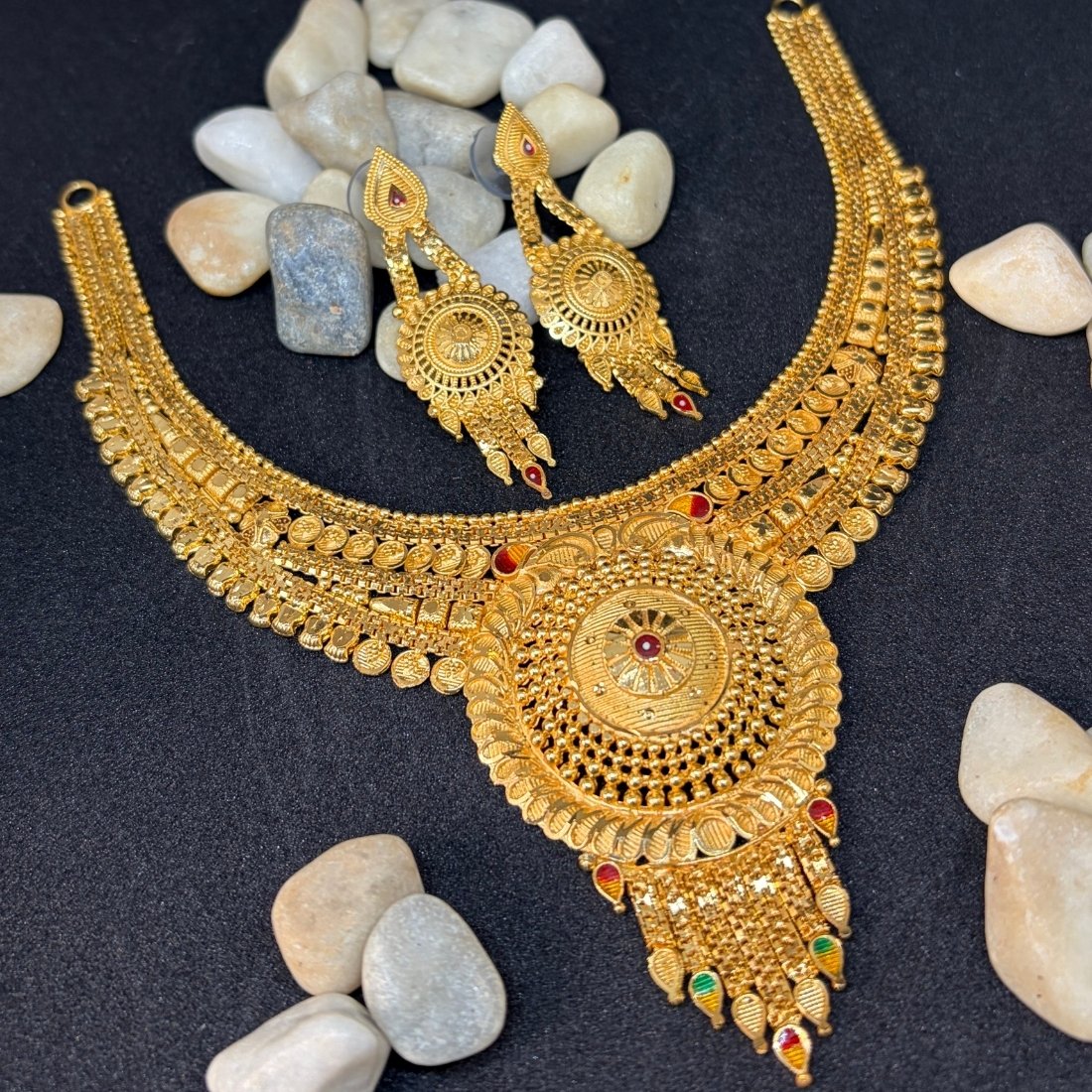 Silver Floral Charm Anklet Delicate