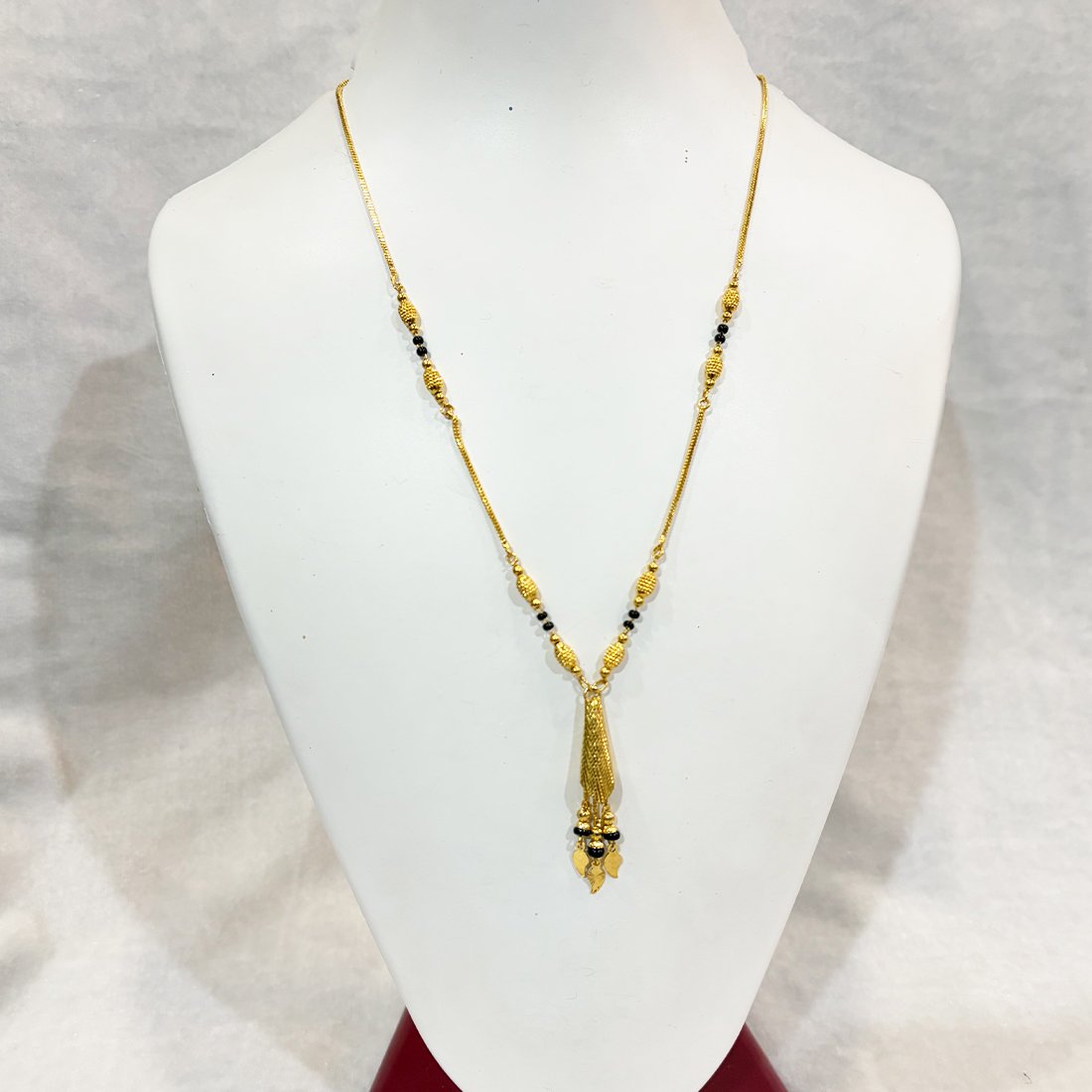 Silver Evil Eye Blue Bead Minimal Anklet