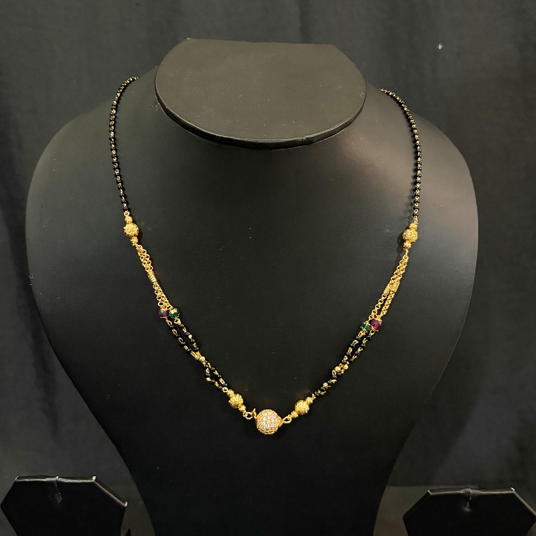 Pink Buds Evil Eye Silver Anklet