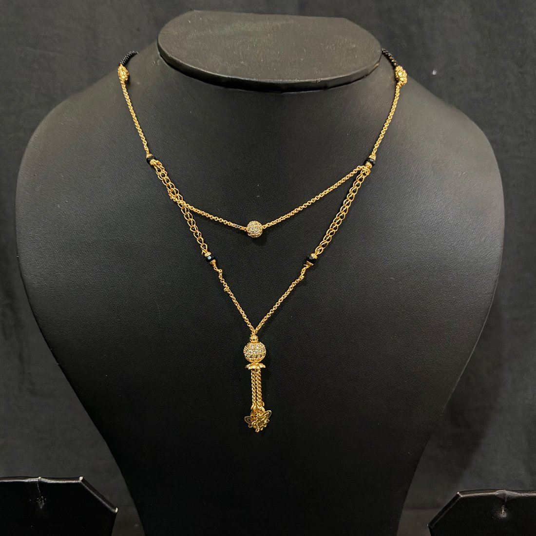 Silver Floral Charm Anklet Delicate